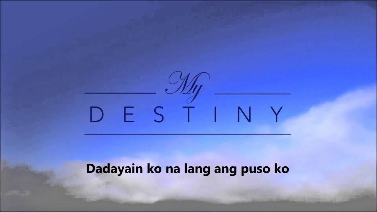 Jennylyn Mercado | Kaya Ko Na I My Destiny theme song I LYRIC Video