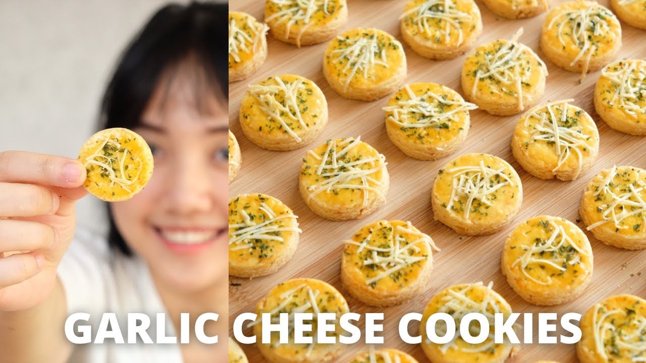 GURIH! Garlic cheese cookies!