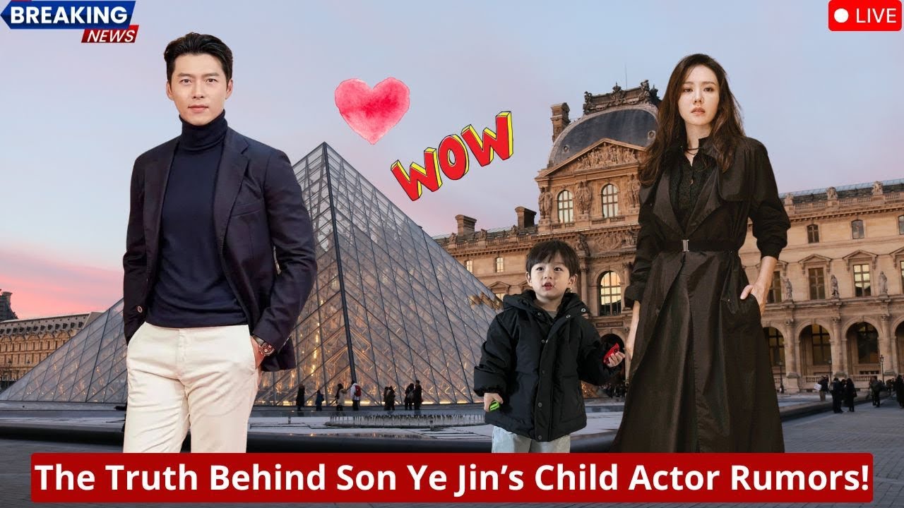 Son Ye Jin Shuts Down Rumors with Heartwarming Act: The Truth Behind the Child Actor Claims!