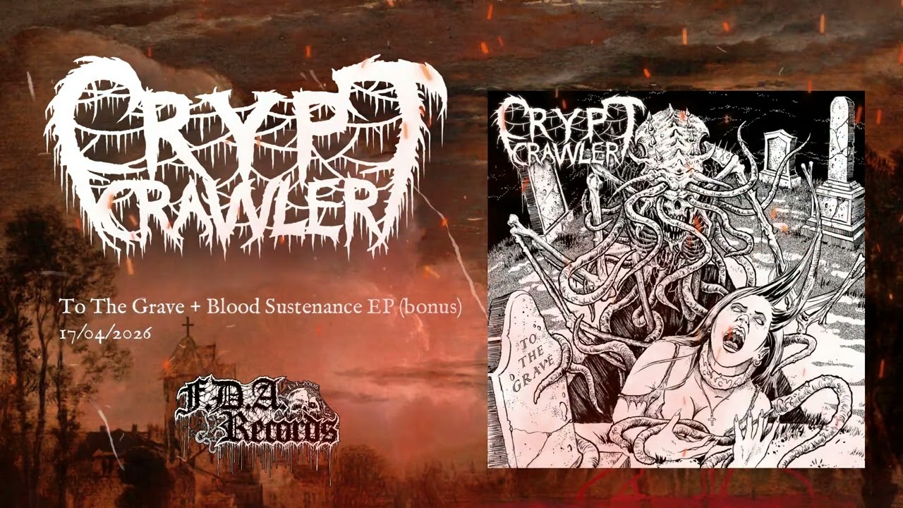CRYPT CRAWLER (au) The River Of Blood (OFFICIAL SONG) #deathmetal #death #oldschool