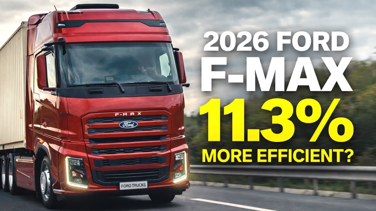 2026 Ford F MAX Revealed with 11 3% Better Efficiency