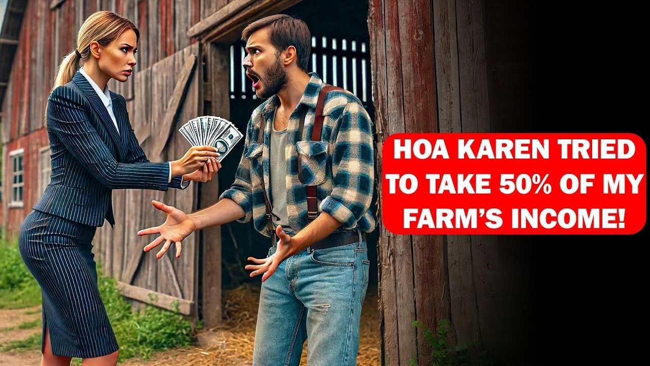 HOA Karen Demands 50% of My Farm’s Profits—Says I’m in Her HOA! Now She’s Facing Federal Charges!