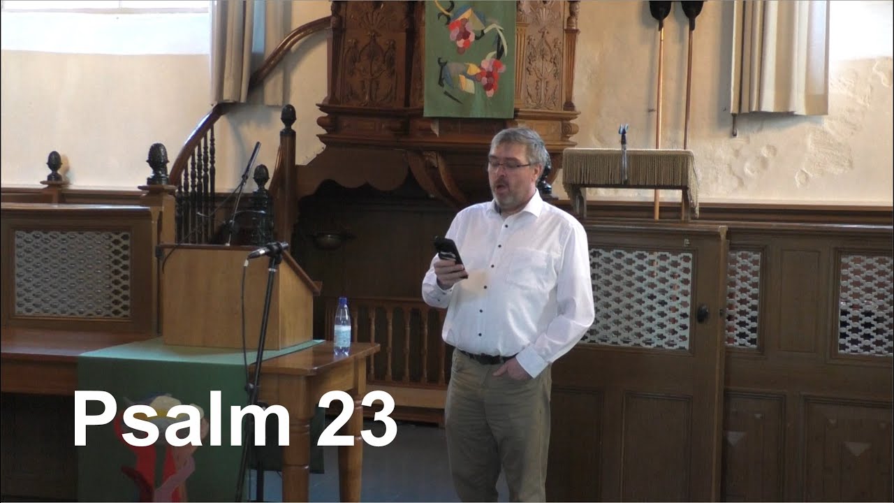 Psalm 23 vers 1, 2 en 3 - Bariton: Tjerk Dijkstra - Orgel: Pieter de Beer