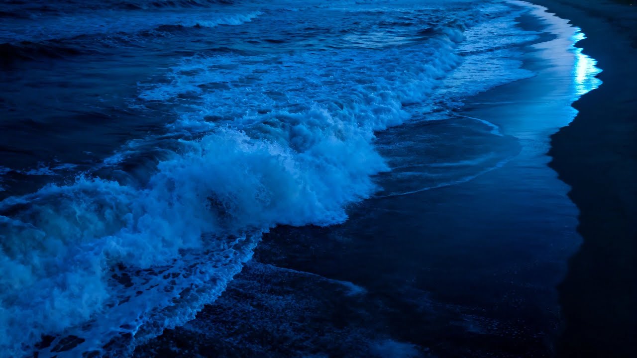 Dark Screen Ocean Sounds for Deep Rest