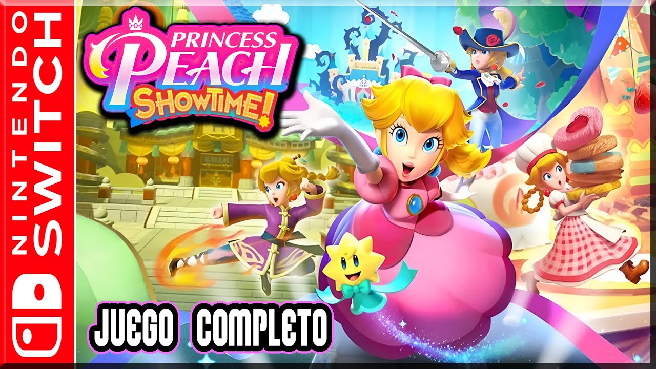 Princess Peach Showtime - Juego Completo | Español (Switch)