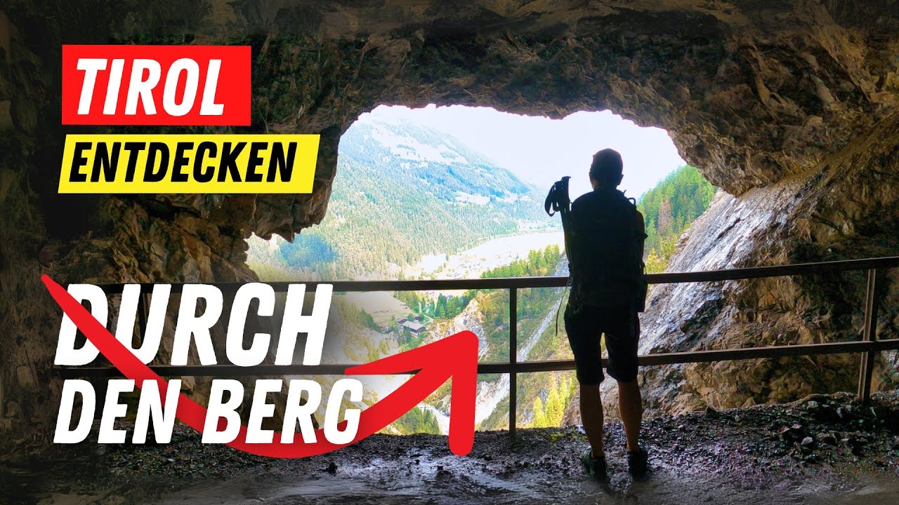 Lechtal - schönste Wanderung. Tunnelweg zur Sulzlalm ab Holzgau