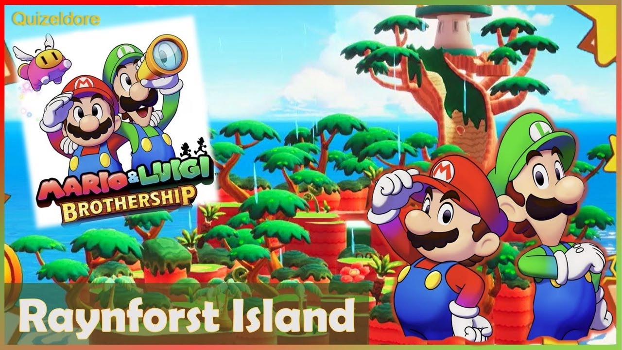 Mario & Luigi: Brothership Gameplay | Raynforst Island