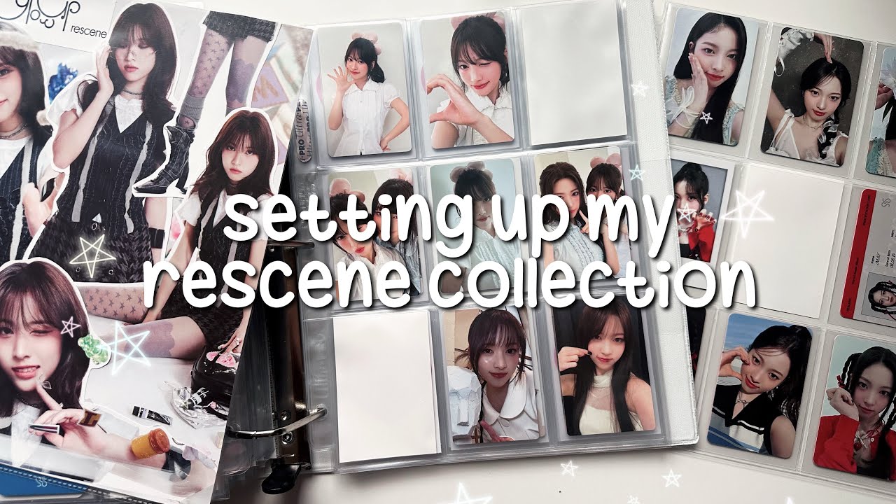 setting up my rescene may collection!!