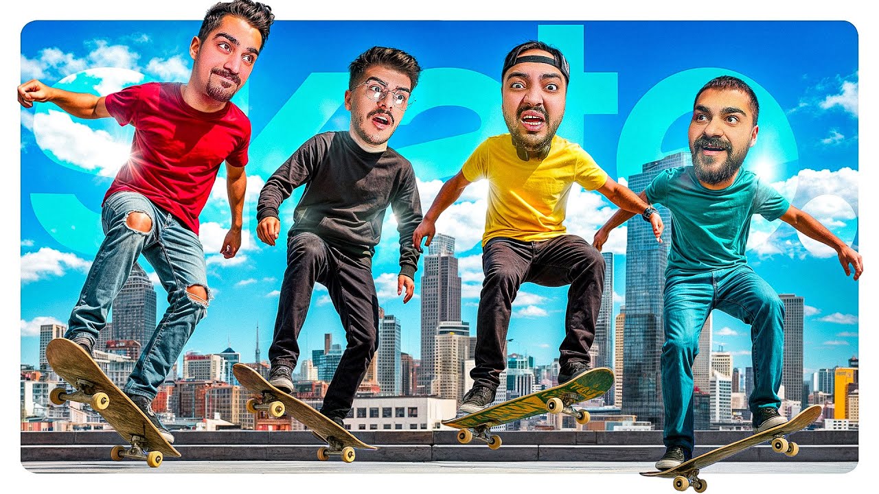 این بازی خفن ترین بازیه اسکیت دنیاست 😂 skate ( بازی مجانی )