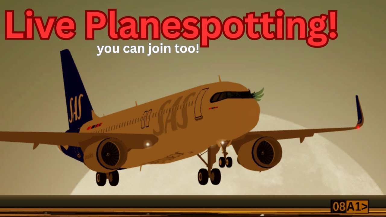 1.2K subs?🔴PTFS PLANESPOTTING LIVE🔴[VIEWERS CAN JOIN]Pilot Training Flight Simulator Roblox