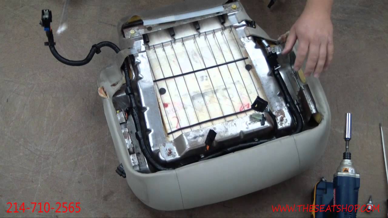 Установка чехла на сиденье Chevrolet/GMC 2003-2006 (1 из 3)