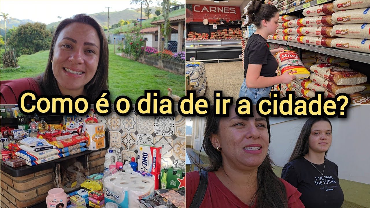 NO LINDO AMANHECER🌄CUIDAMOS DE TUDO PRA SAIR/EU E A YASMIM REPONDO AS COMPRAS NO SUPERMERCADO.