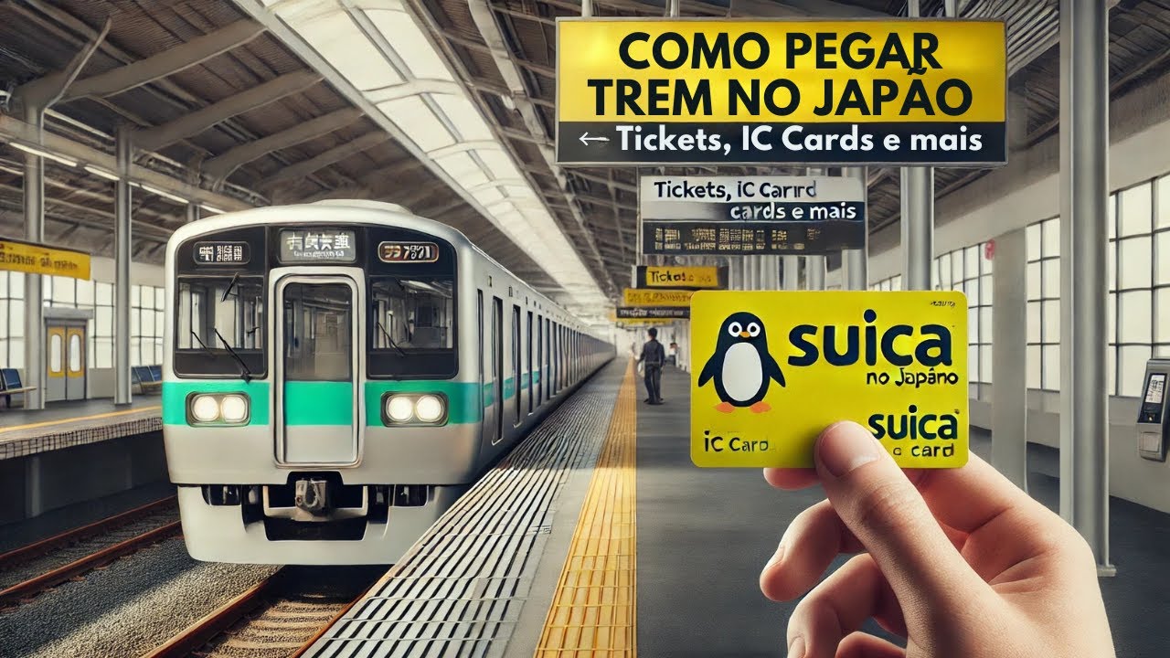 Como Pegar Trem no Jap&atilde;o - Tickets, Tipos e IC Cards (F&iacute;sicos e Virtual)