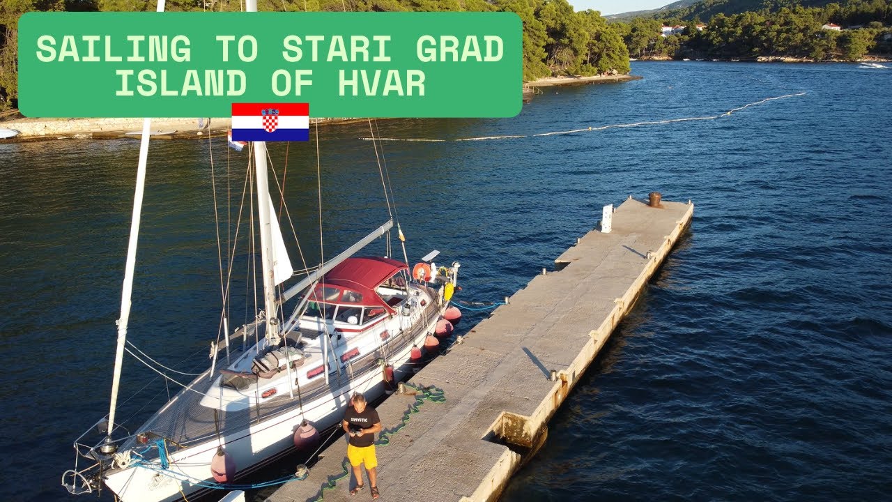 Sailing INDARA • Stari Grad, Hvar | Another Najad 380!