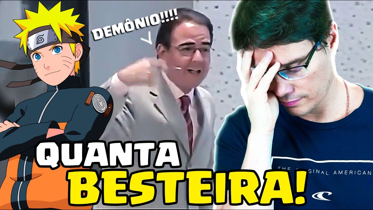 NARUTO É COISA DO CAPIROTO? #React