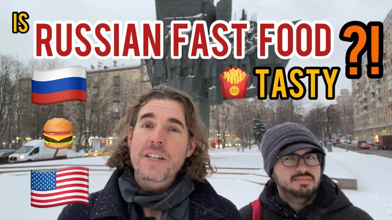Is RUSSIAN Fast Food TASTY?!