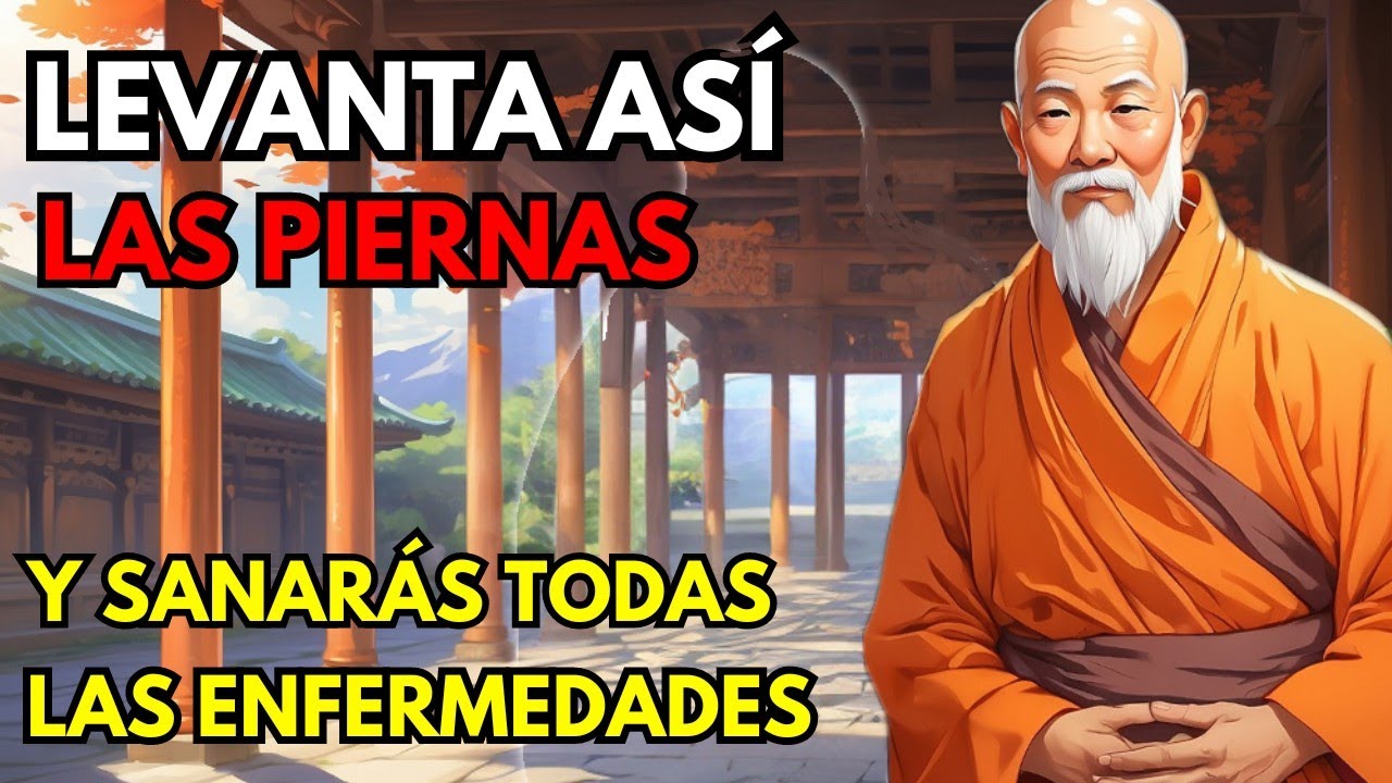 Librate De Estas ENFERMEDADES Levantando Las Piernas Todos Los Dias | Sabiduria Budista/Zen