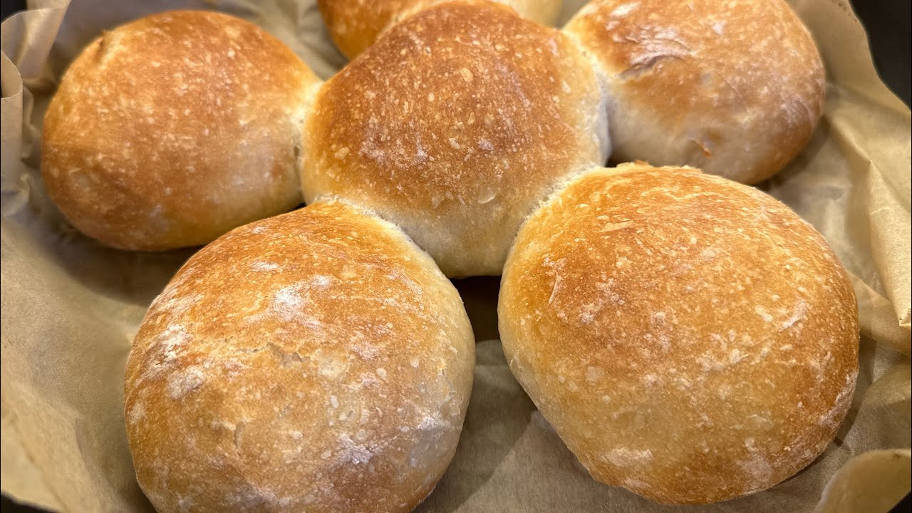 No Knead Bread Rolls | Easy Recipe That Anyone Can Make!