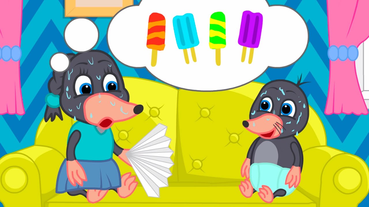 Benny Mole and Friends - Popsicles From The Heat Cartoon for Kids