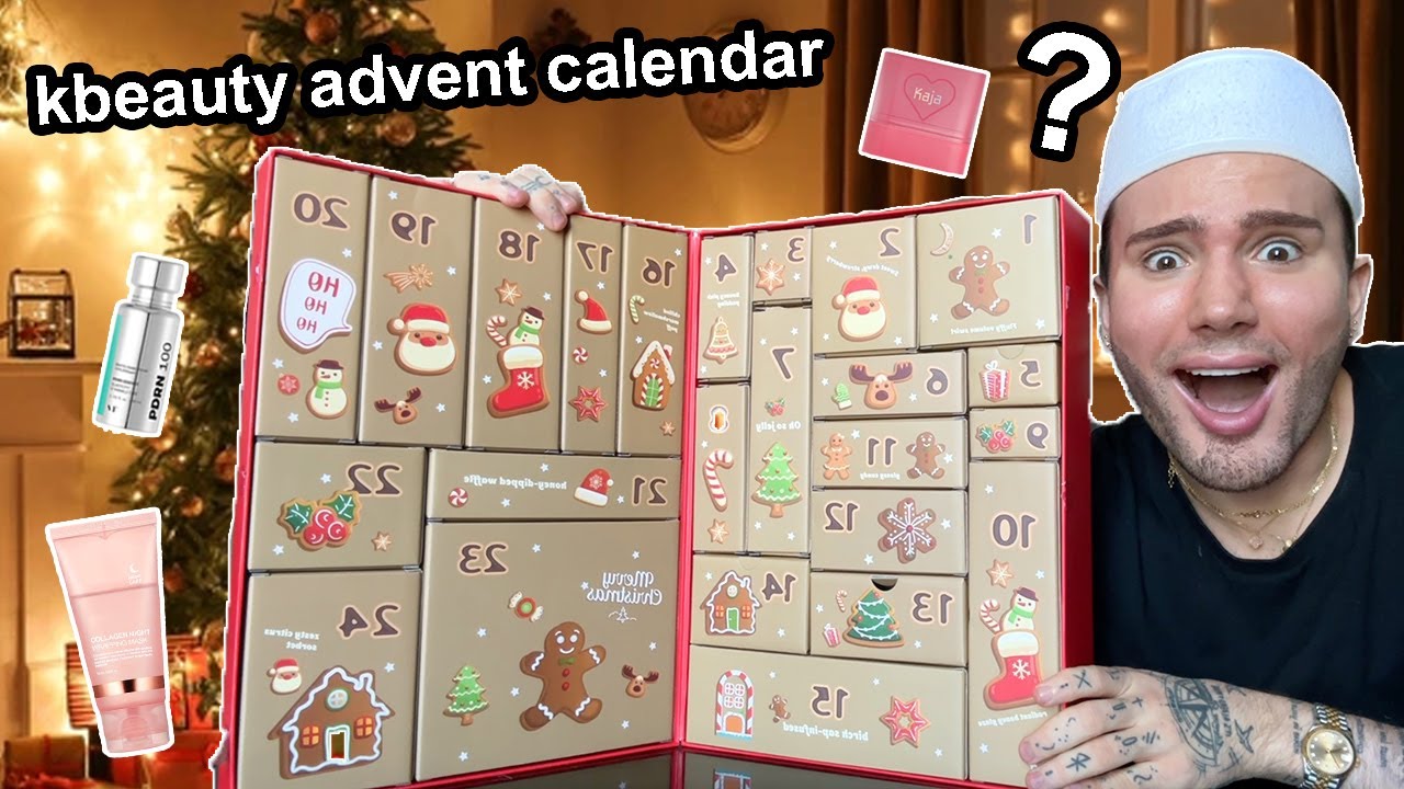 STYLEKOREAN KBEAUTY ADVENT CALENDAR 2024 UNBOXING & REVIEW!🎁🎄
