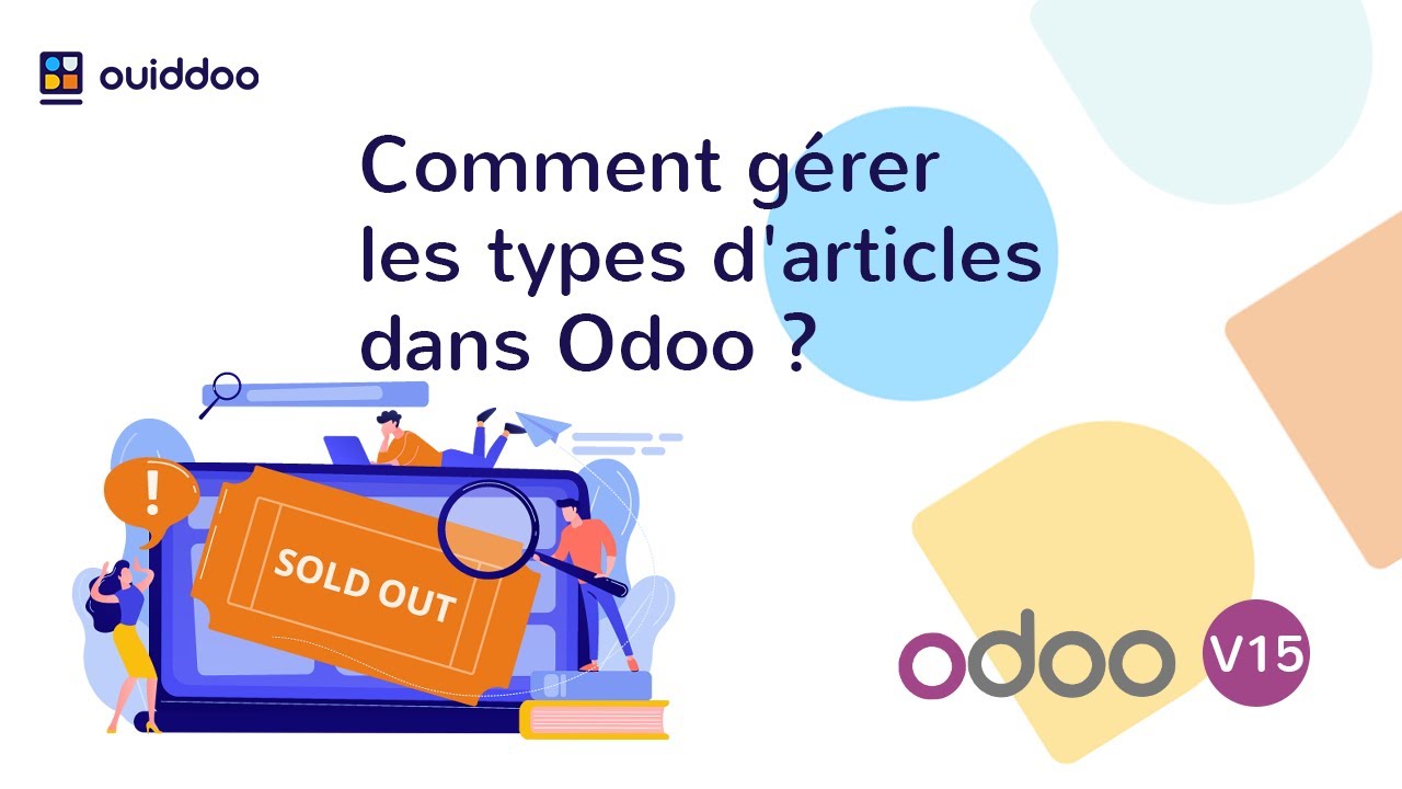 Comment gérer les types d'articles dans Odoo ? (Tuto français)