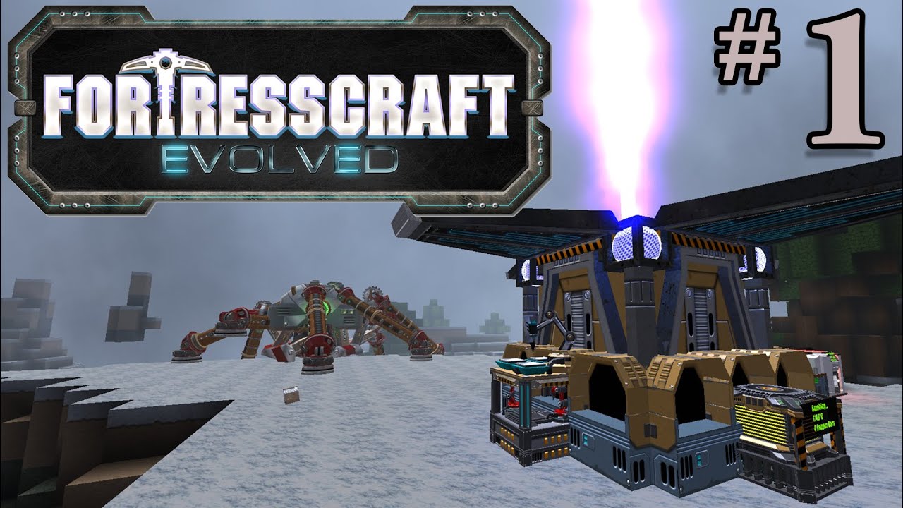 FortressCraft Evolved Gameplay - #1 - Automate Everything!