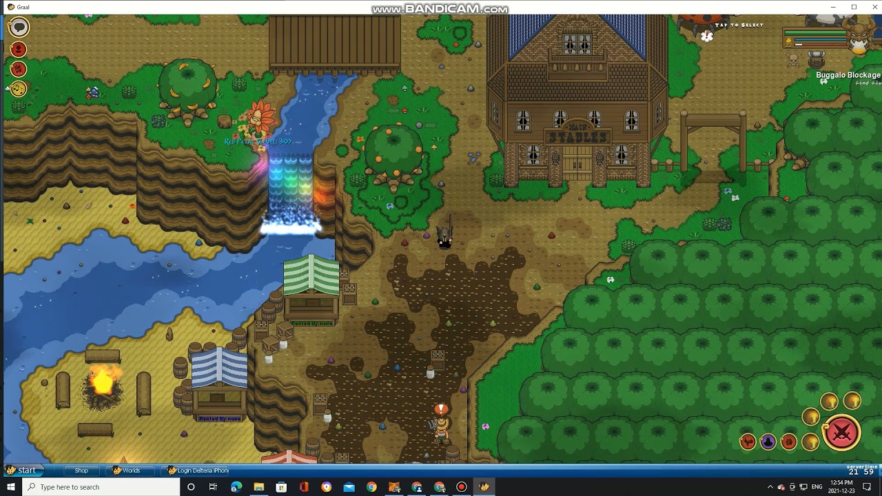 Graal Delteria How to get into Water Town