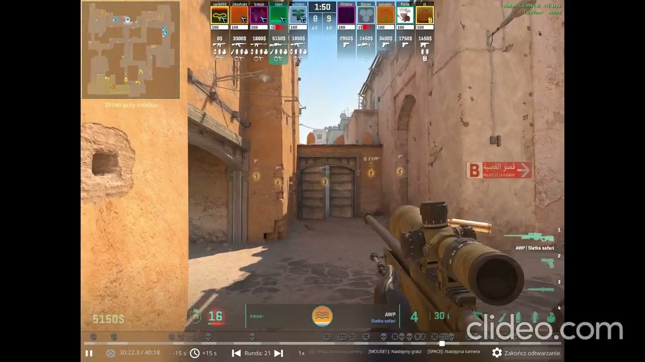 naoe- cheat player faceit