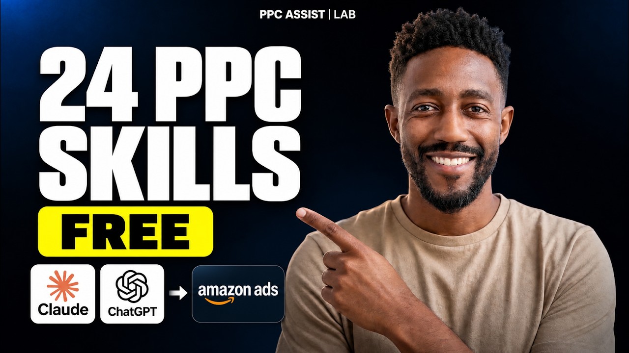 Управляйте рекламой на Amazon с помощью Claude или ChatGPT (+24 навыка PPC)