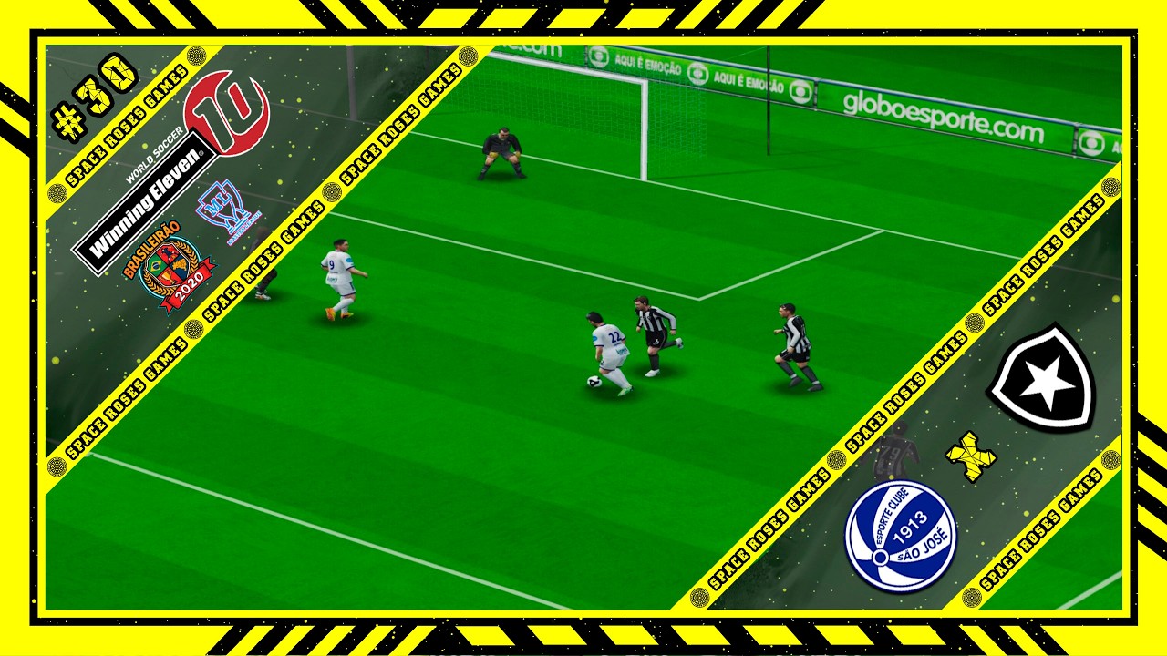 Winning Eleven 10: Brasileirão 2020 (PS2) ML #30 São José x Botafogo | Rodada 10 | Divisão 1 | T2
