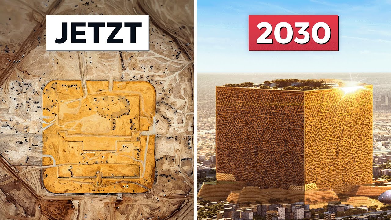 Der Bau vom Mega-Cube hat tats&auml;chlich begonnen