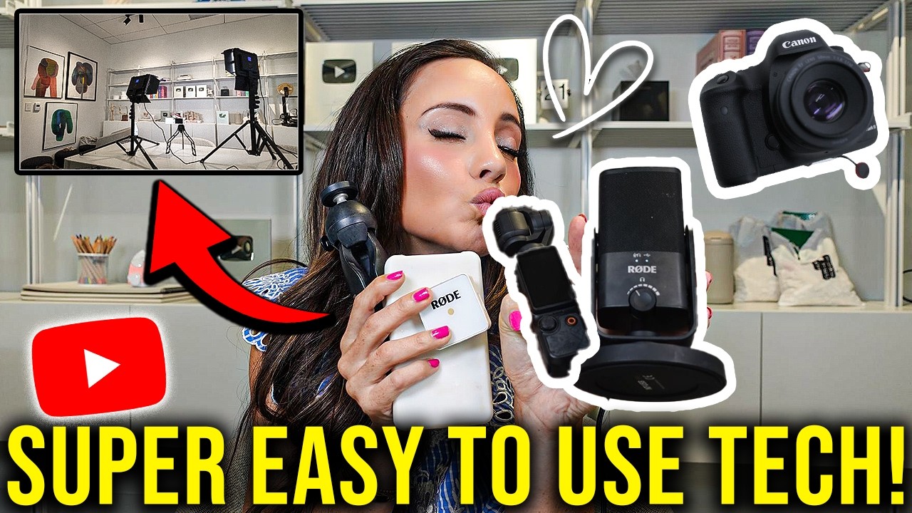 The BEST of the BEST Simple and Easy YouTube Gear for Beginners (Looks Pro!)