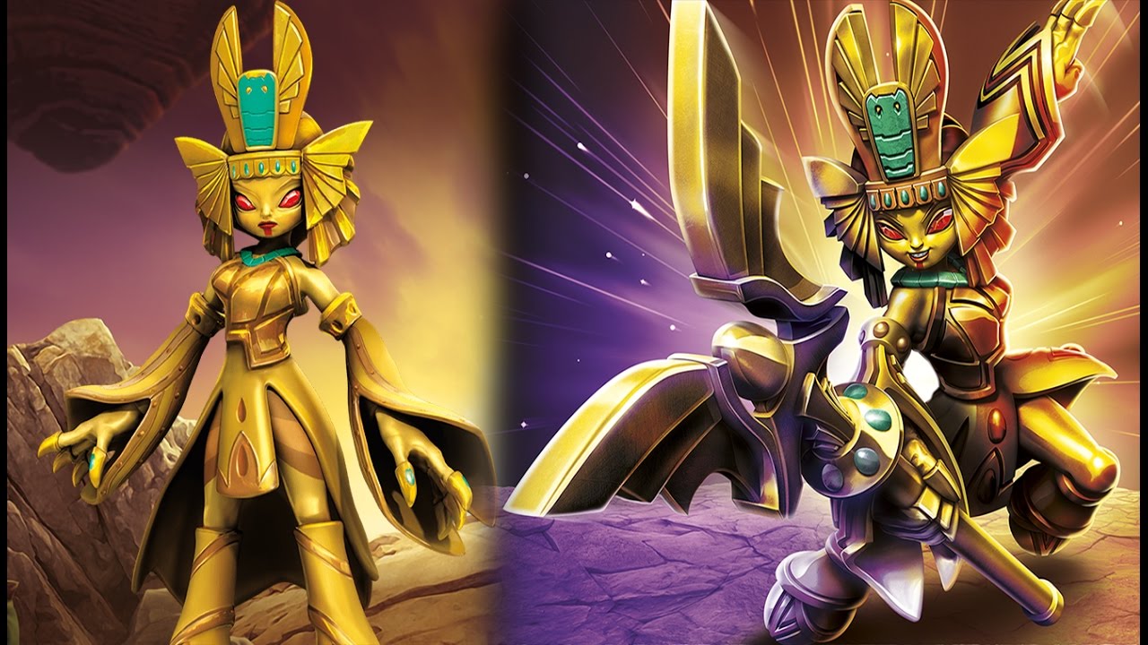 Skylanders: Imaginators - Golden Queen Gameplay (From Villain to Sensei)
