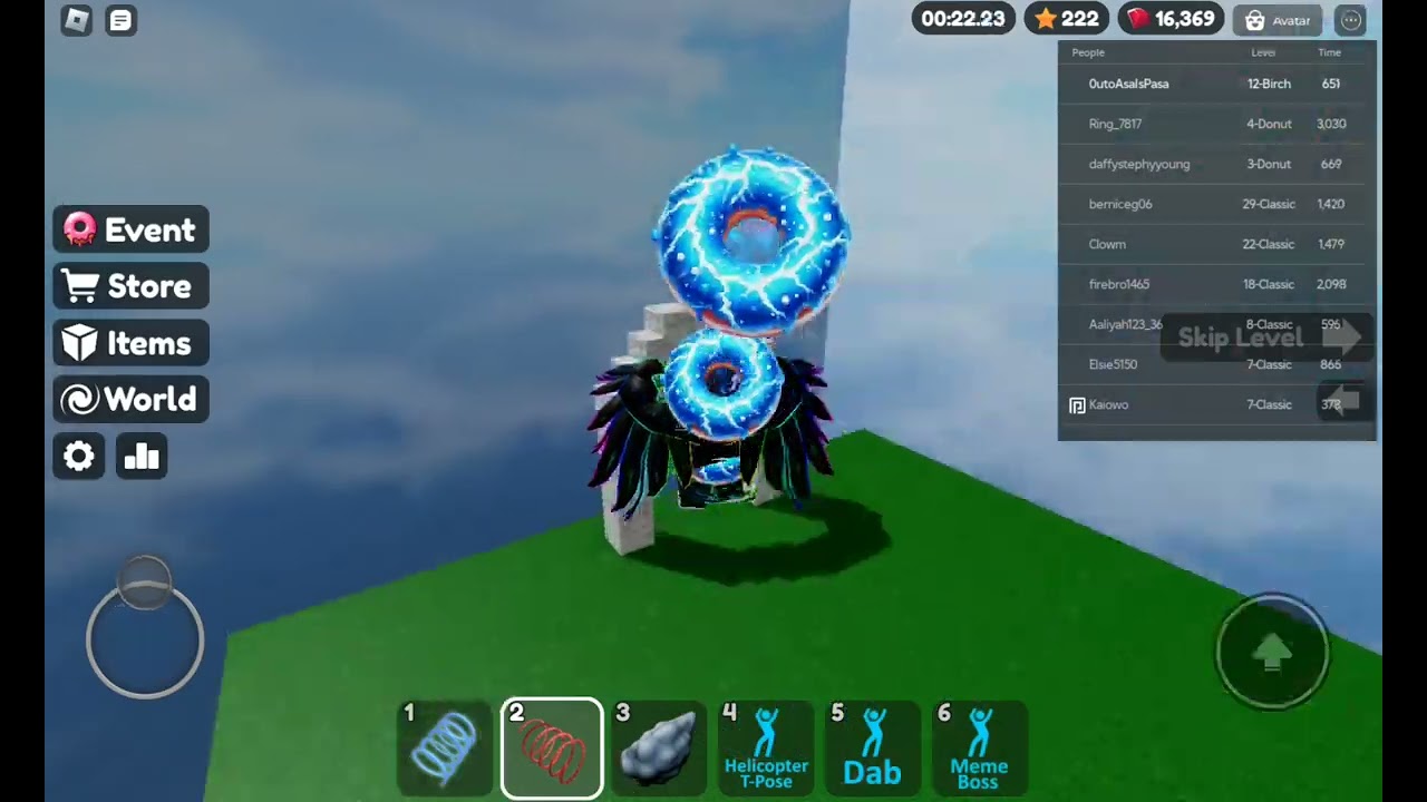 Speed Run 4 with Speed Coil Birch World (Level 1 - To be continued at Level 28)
