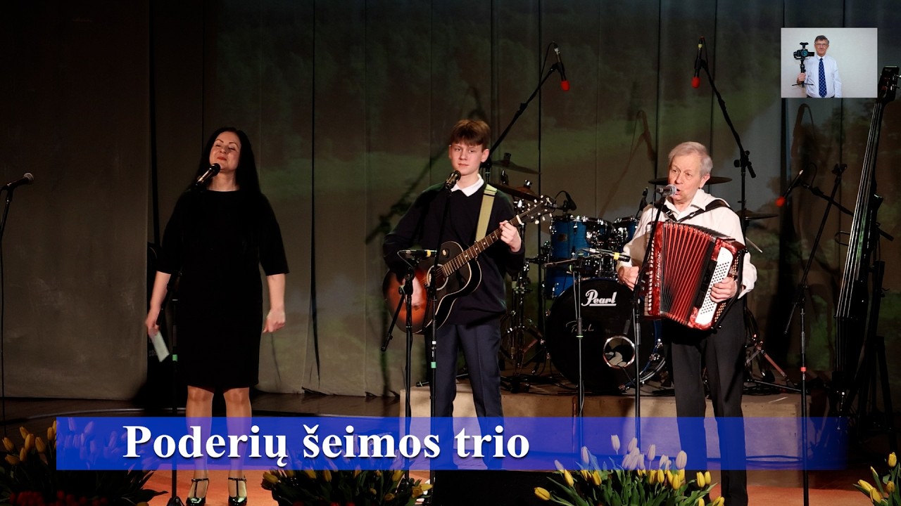 Poderių šeimos trio Punioje 
