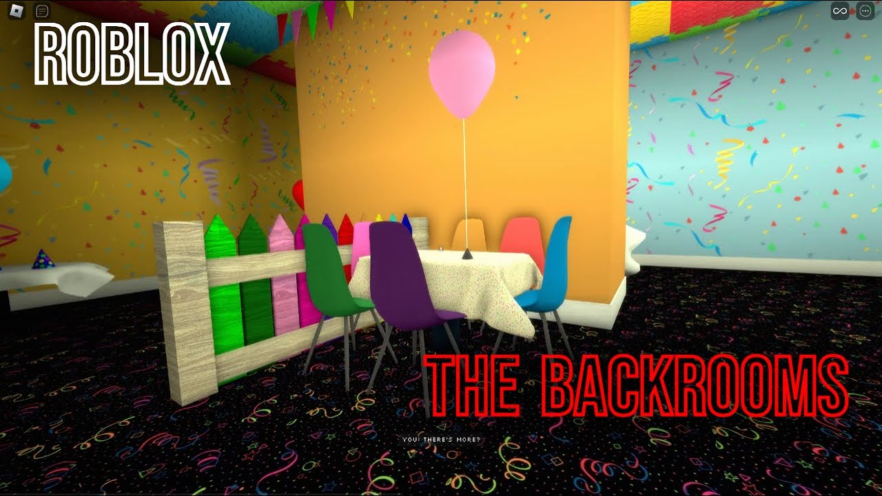 Roblox /The Backrooms\ Level 3 Playrooms - no commentary