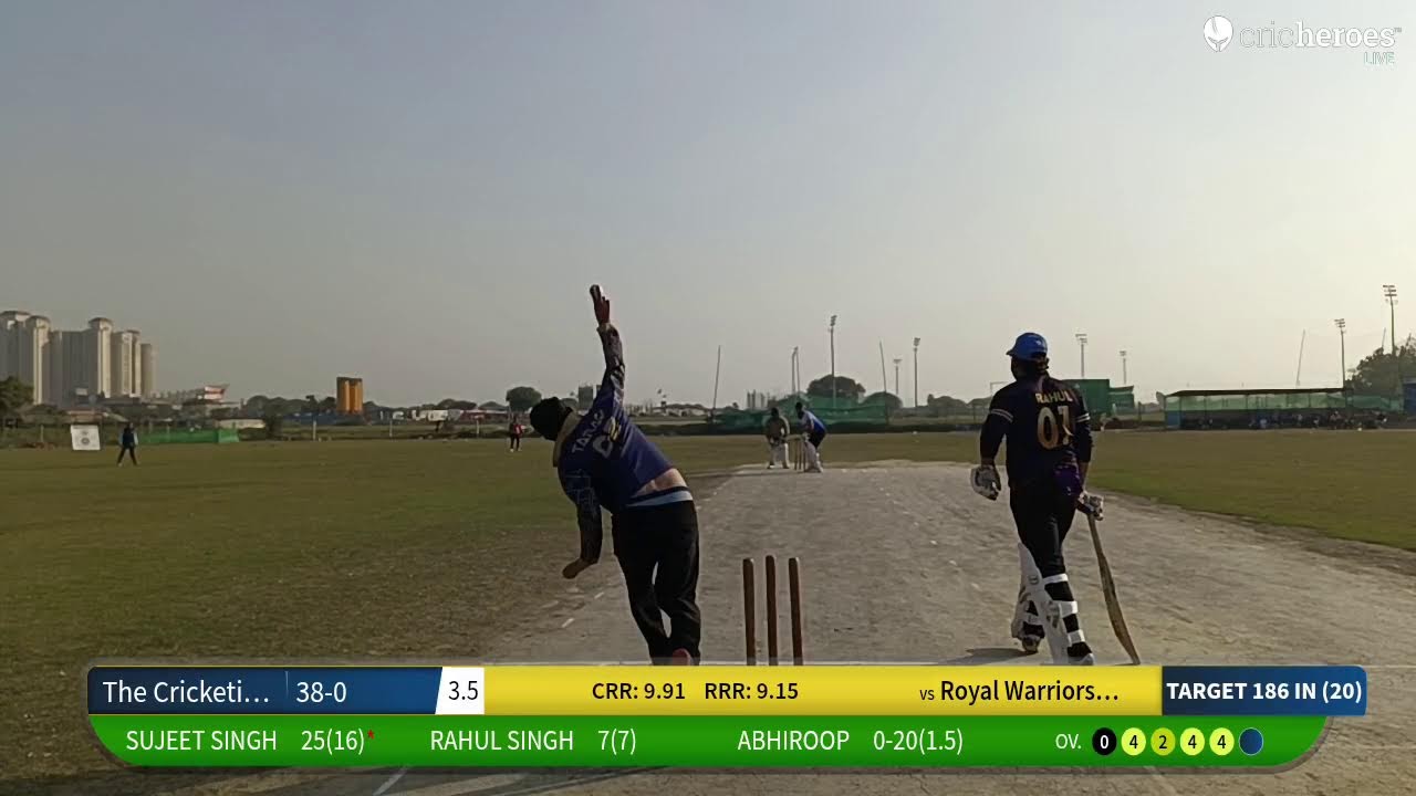 Royal Warriors XI Team B vs The Cricketing Titans live cricket match | ROYAL WEEKEND CUP (Sunday Ed