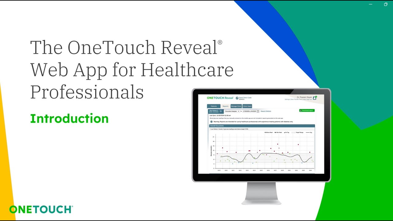 Introducing the OneTouch Reveal® Web App for Healthcare Professionals
