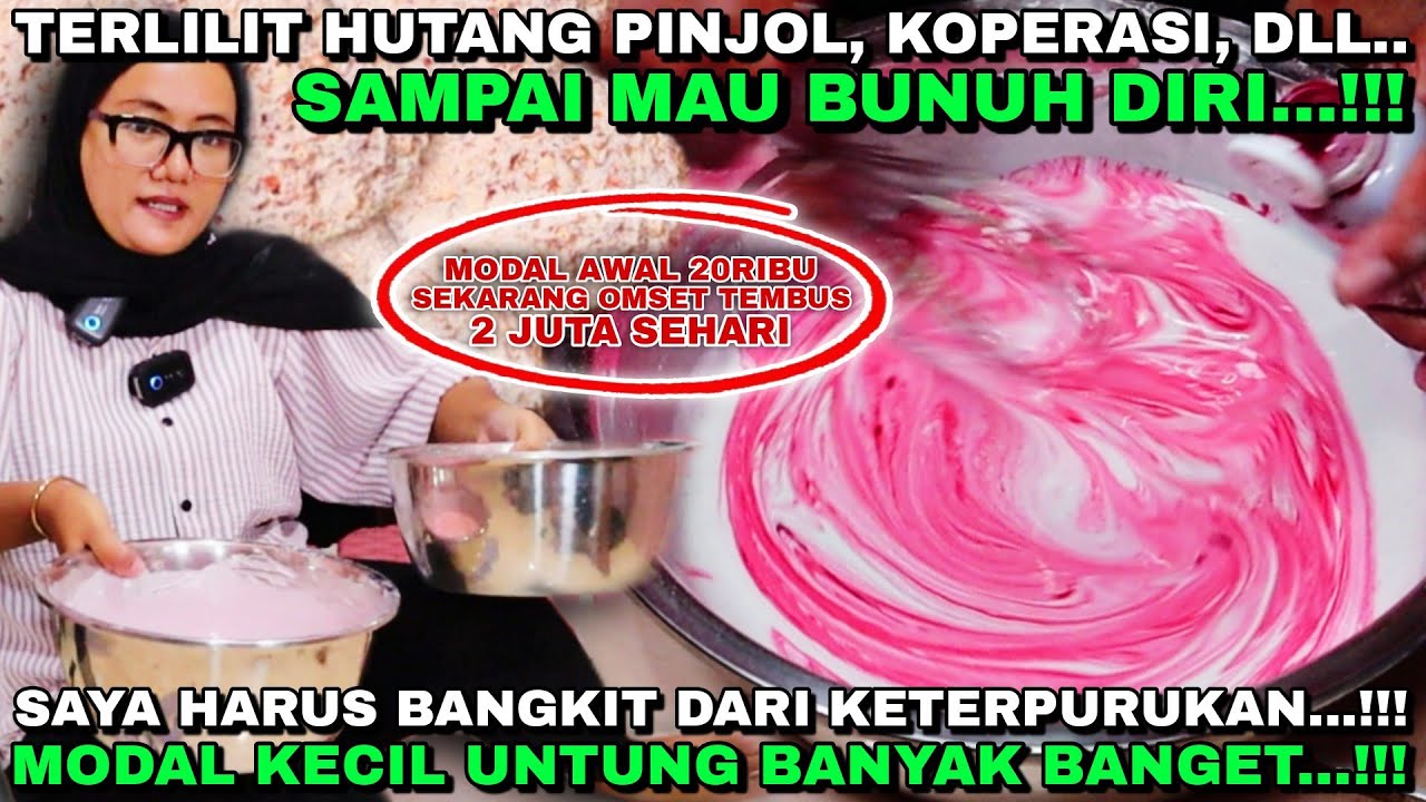 IBU HEBAT !! MAU BUNUH DIRI KARENA UTANG KOPERASI, PINJOL, DLL!! SEMUA LUNAS NEMU USAHA MODAL KECIL!