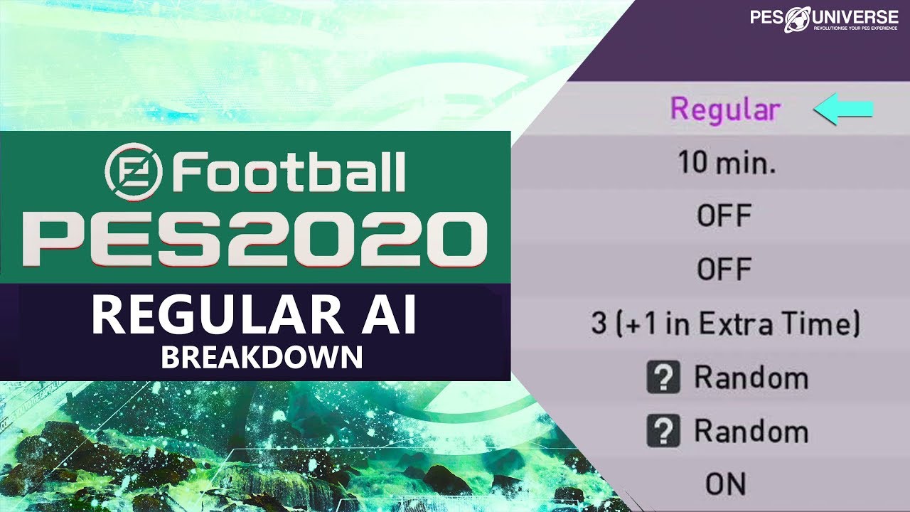 PES 2020 | Regular Level AI Breakdown - Bayern vs Legends
