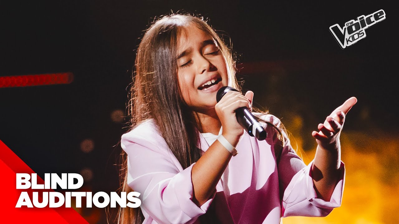 Flaminia canta “Avrai” di Claudio Baglioni | The Voice Kids 3 Blind Auditions