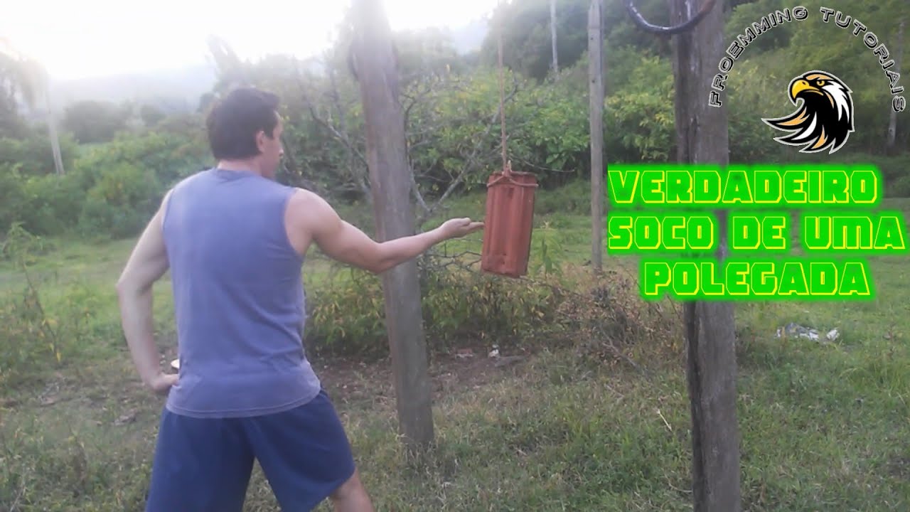 COMO FAZER O SOCO DE UMA POLEGADA -   TÉCNICA VERDADEIRA - TUTORIAL