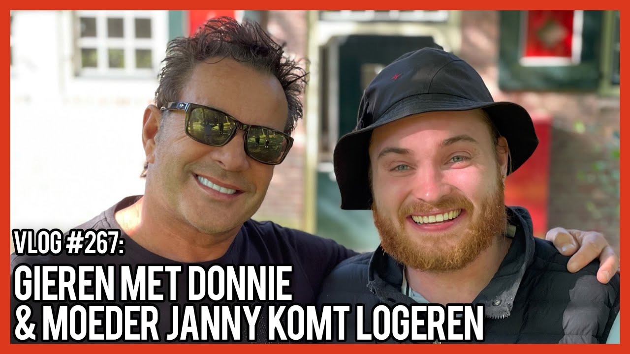 GIEREN MET DONNIE & MOEDER JANNY KOMT LOGEREN - GERARD JOLING - VLOG #267