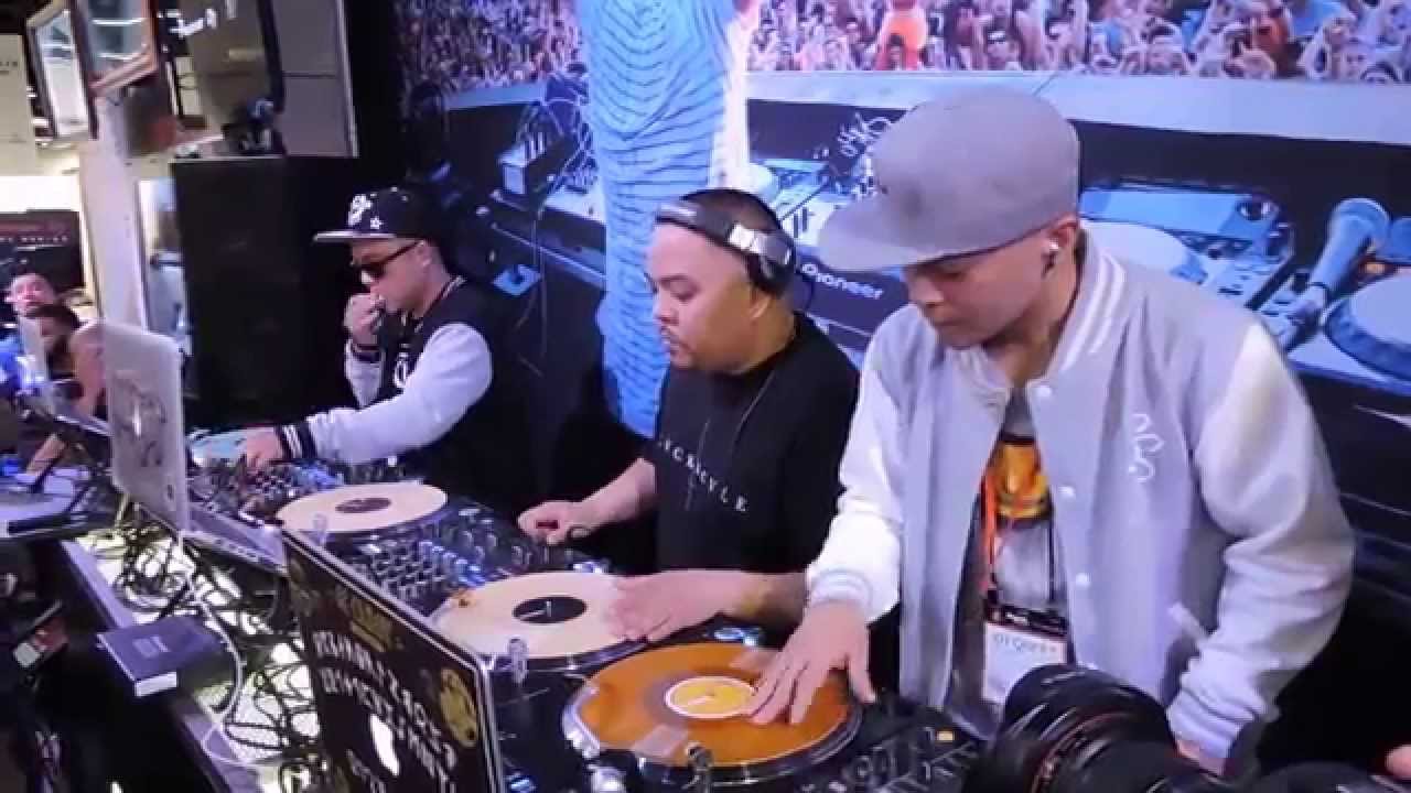 Dj Q Bert, Dj Shorkut & D-Styles at NAMM 2015