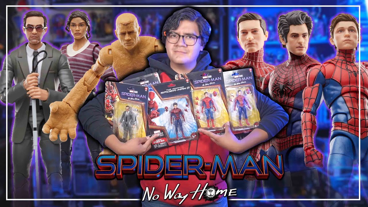Todos los Marvel Legends de SPIDER-MAN No Way Home 🕷🔥 | El Tio pixel