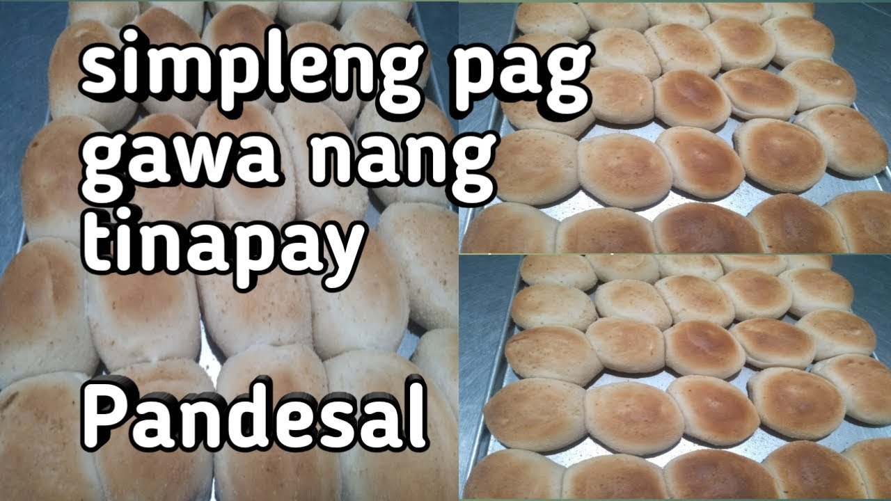PANDESAL RECIPE BY MASTER BAKER