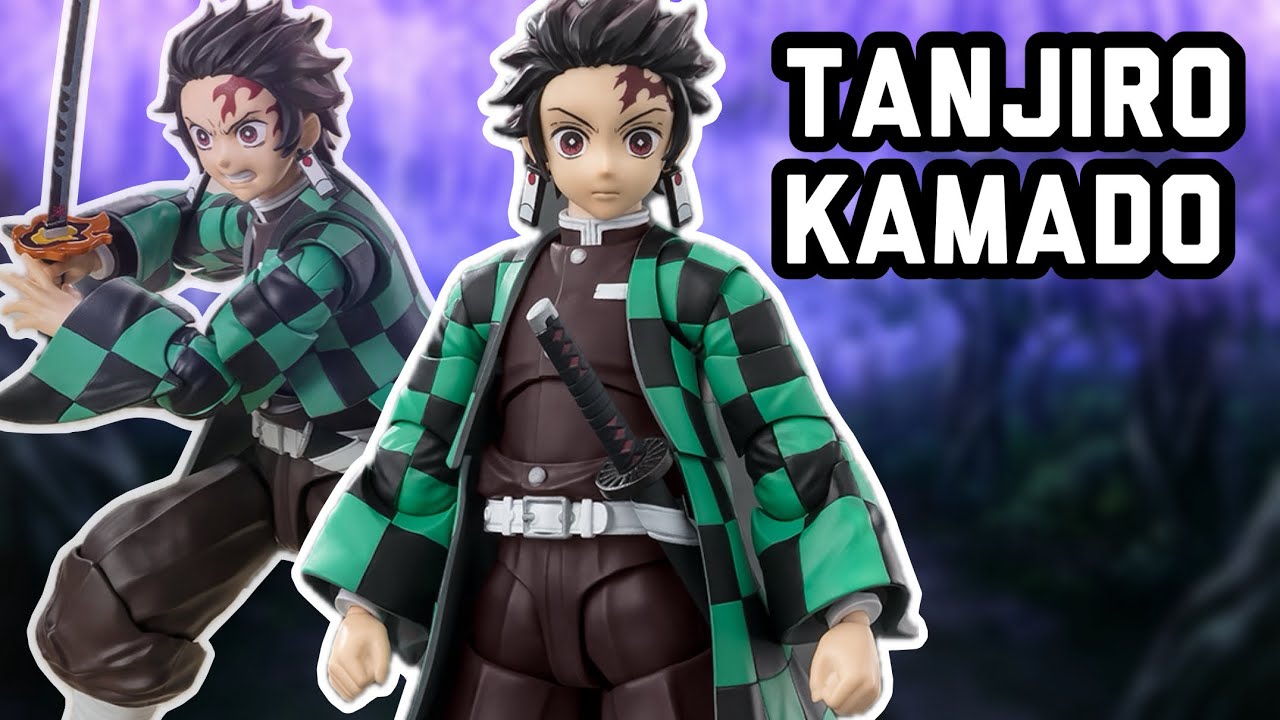SH Figuarts Demon Slayer (Kimetsu No Yaiba) Tanjiro Kamado Action Figure Review Tamashii Nations