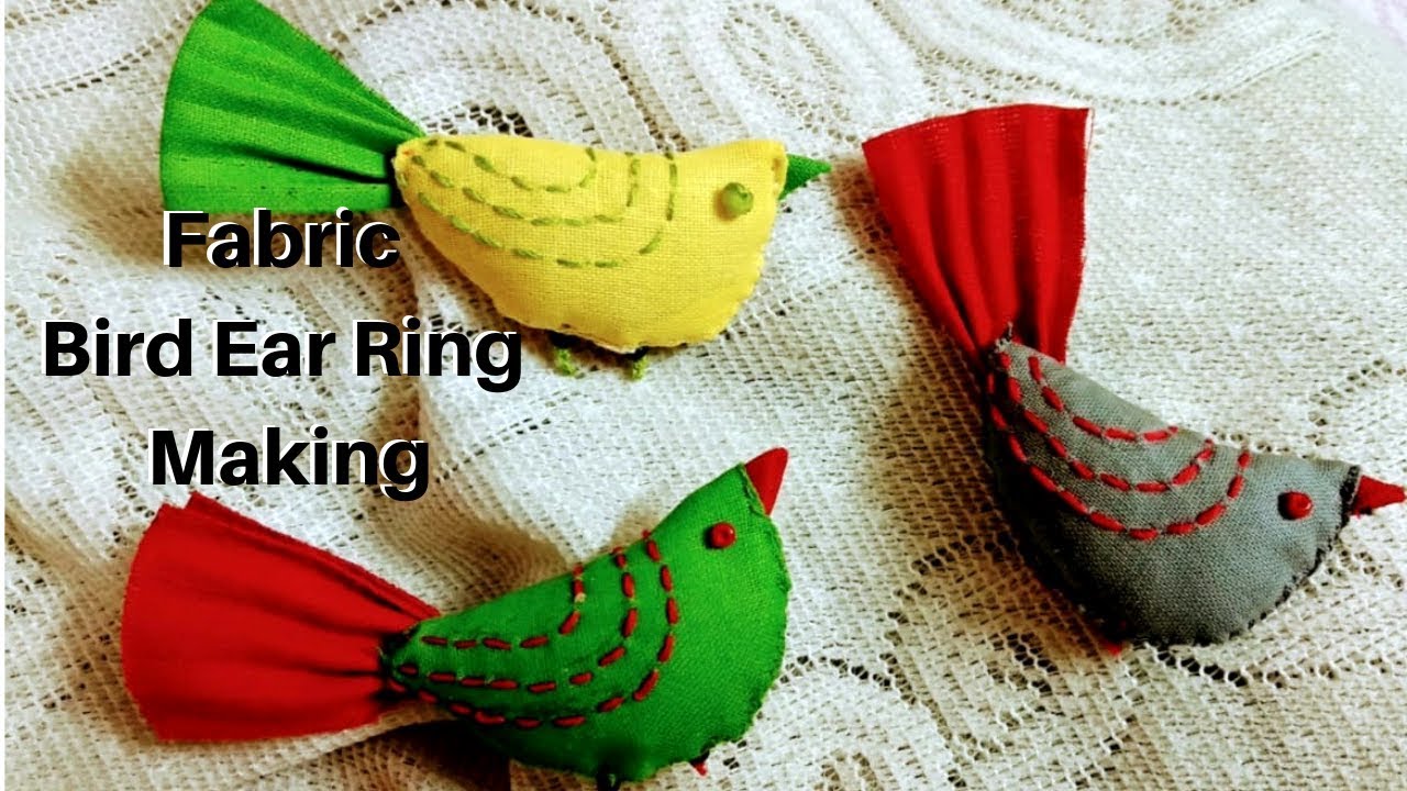 Handmade Jewellery Making | Fabric Jewellery Making | Homemade Jewellery