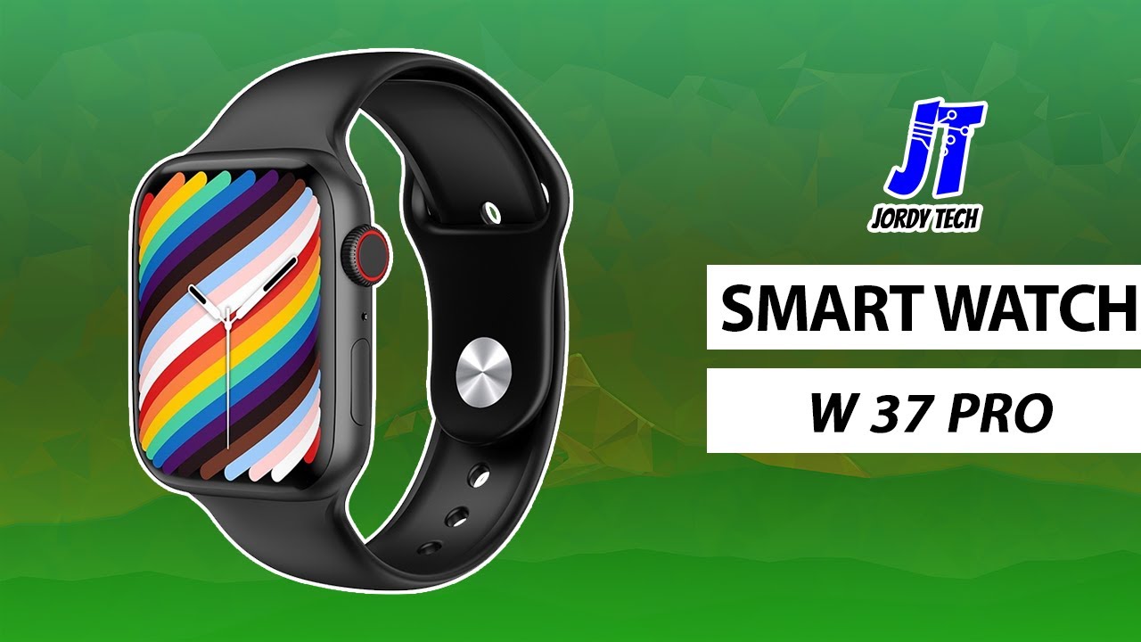 Unboxing smart watch W 37 pro serie 7 en español. Es buenísimo !