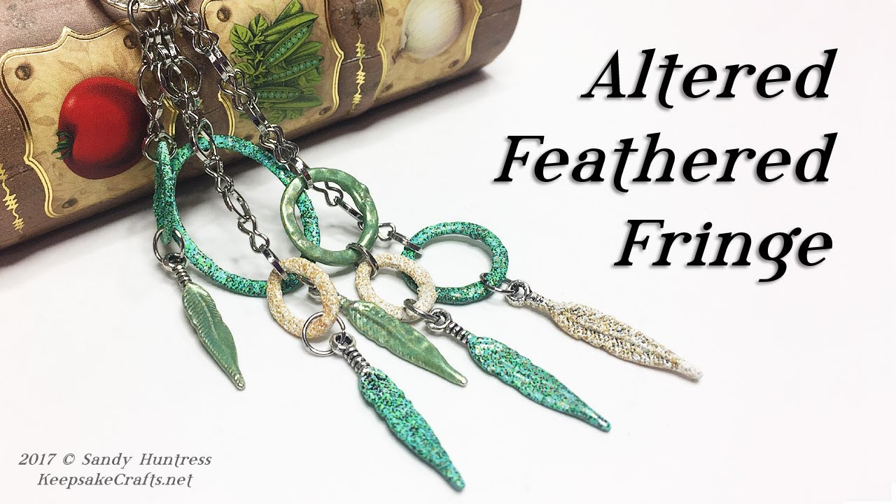 How to Alter & Customize Jewelry Findings with Embossing Powder